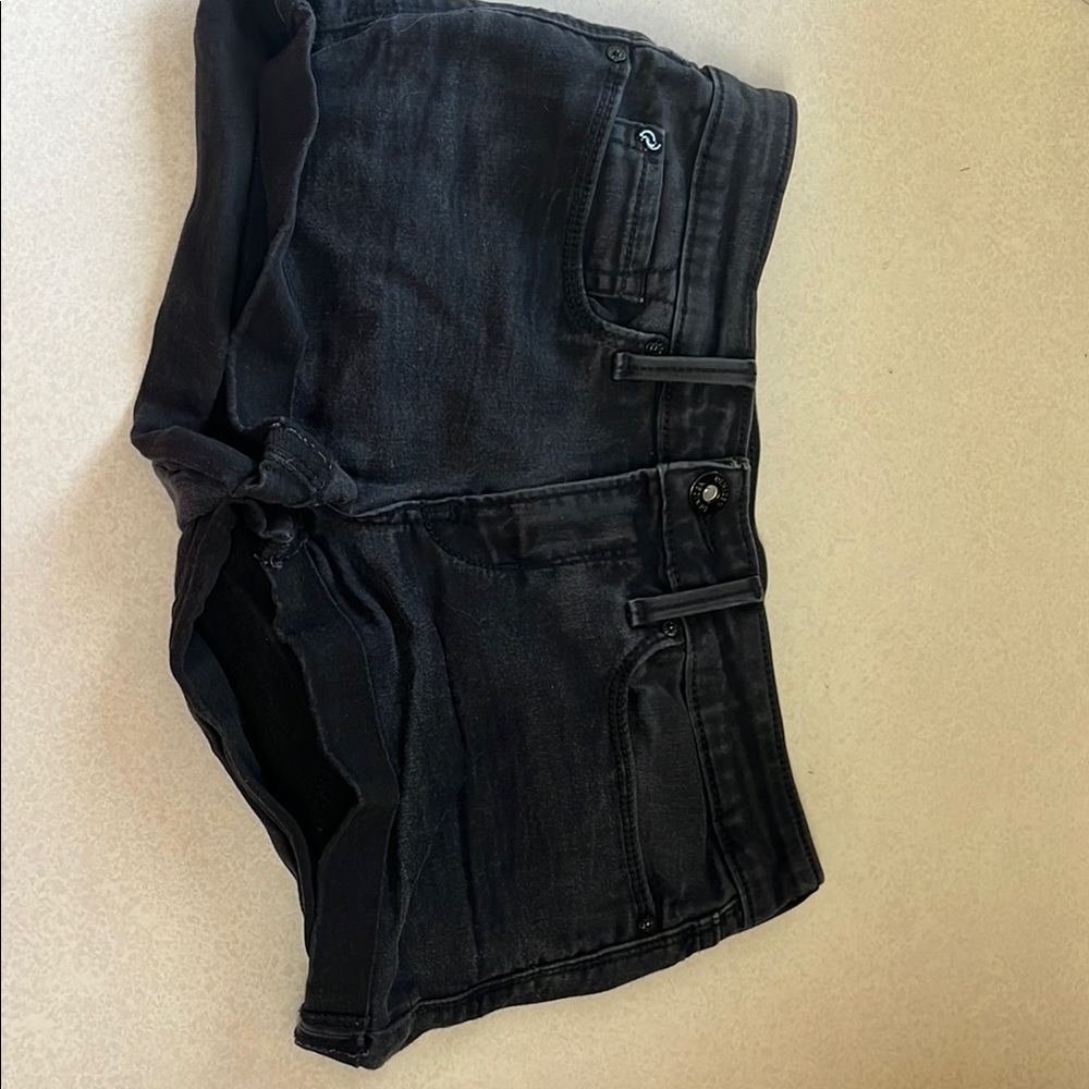 Levi's Black Jean Shorts for Women